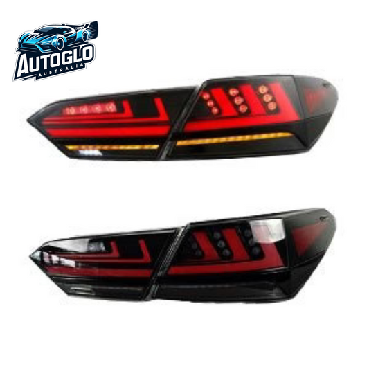 Autoglo Australia Taillights Fit/For Toyota Camry 2018-2021 With black strip