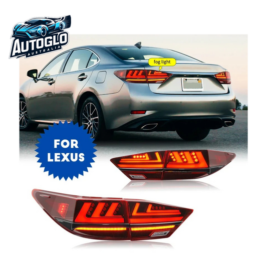 Autoglo Australia LED Tail Lights For Lexus ES350 ES 300h 2013-2018