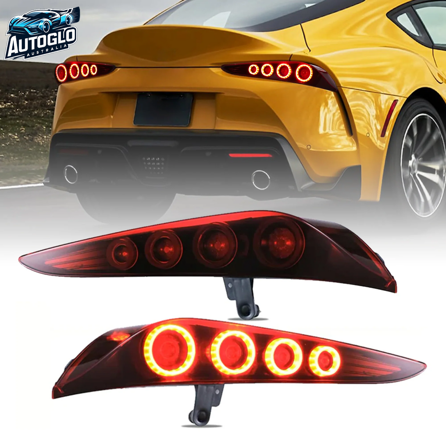 VLAND LED Taillights For Toyota GR Supra A90/A91 2019-2024