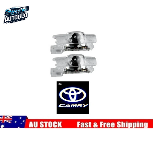 Autoglo Australia For Toyota CAMRY WHITE (2010-2021) car led Door Welcome Projector Lights