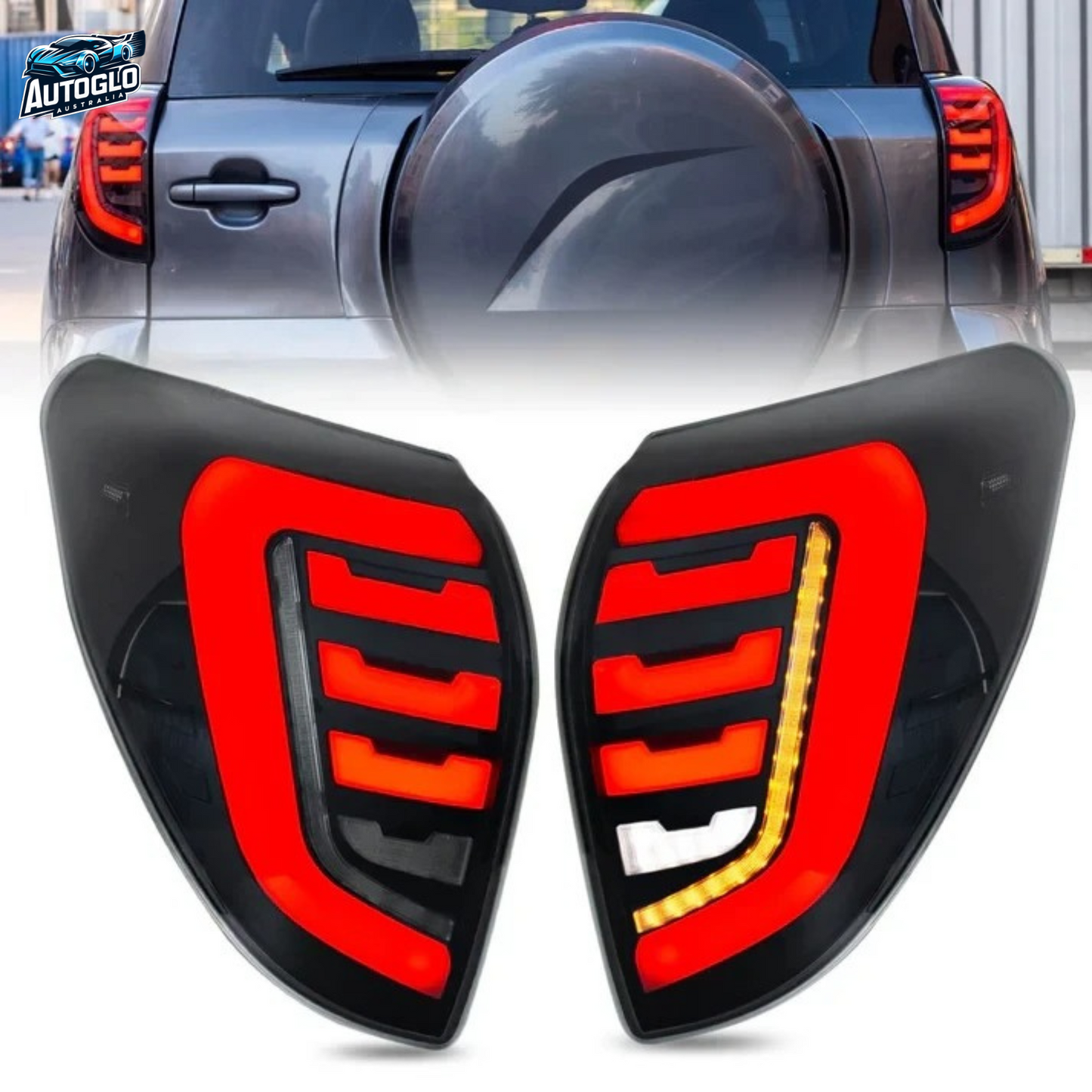 Autoglo Australia LED Tail Lights For Toyota Rav4 2006-2012