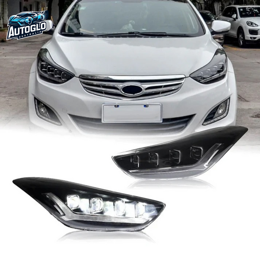 Autoglo Australia For Hyundai Elantra 2011-2015 Full LED Headlights