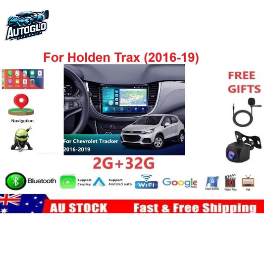 Autoglo Australia 9" (2G+32G) CARPLAY ANDROID Stereo for HOLDEN TRAX (2016-19)