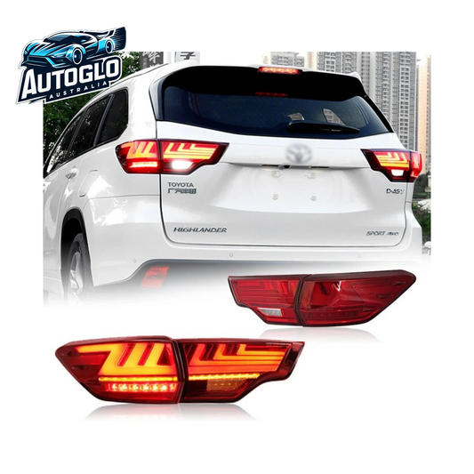 Autoglo Australia Taillights Fit/For Toyota Highlander 2014-2019