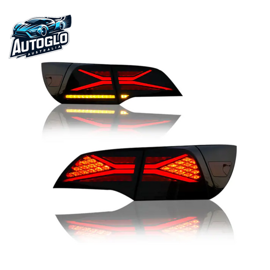 Autoglo Australia Smoked LED Tail Lights for 2017 -2023 Tesla Model 3 Y