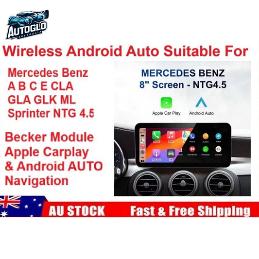 Autoglo Australia Mercedes Benz A B C E CLA GLA GLK ML Sprinter NTG 4.5 Becker (Carplay Android)