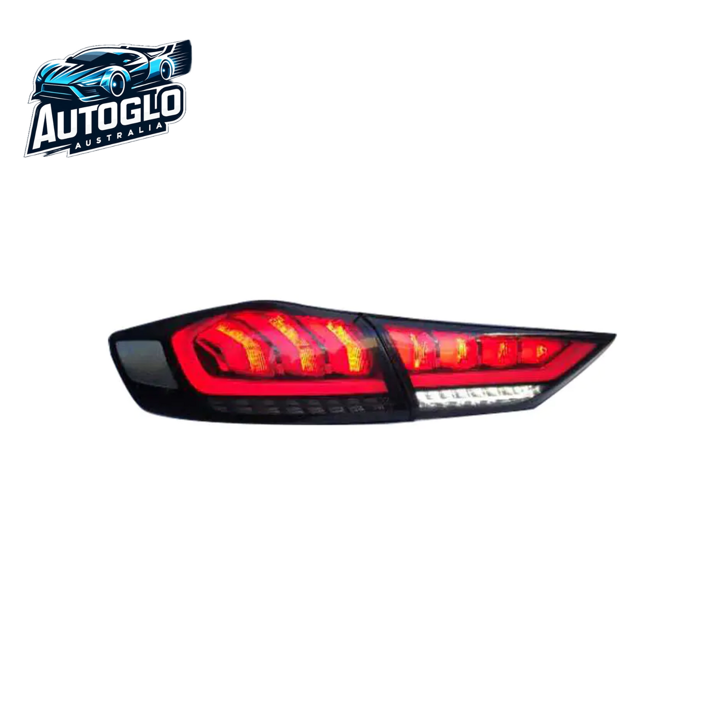 Autoglo Australia Brand New Led Smoked Taillights for 2015-2019 Hyundai Elantra