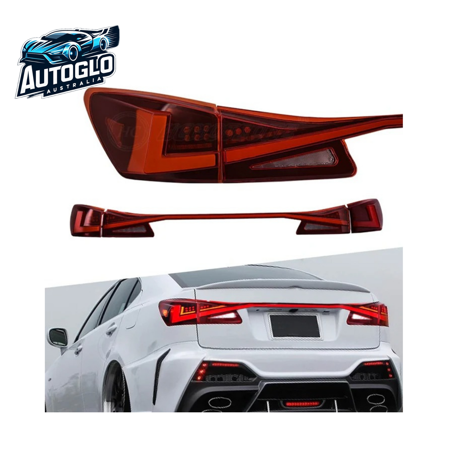 Autoglo Australia Tail Light For Lexus IS250 IS350 ISF 2006-2013