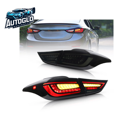 VLAND LED Taillights For Hyundai Elantra Sedan 2012-2016 & Elantra Coupe 2013-2014