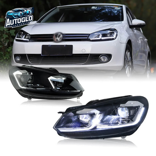 Autoglo Australia For 2008-2013 VW MK6 Golf 6 Projector Headlights