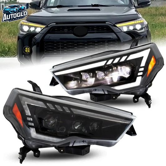 Autoglo Australia 4Runner LED Headlights For Toyota 2014–2023 SR5 TRD Off-Road Limited