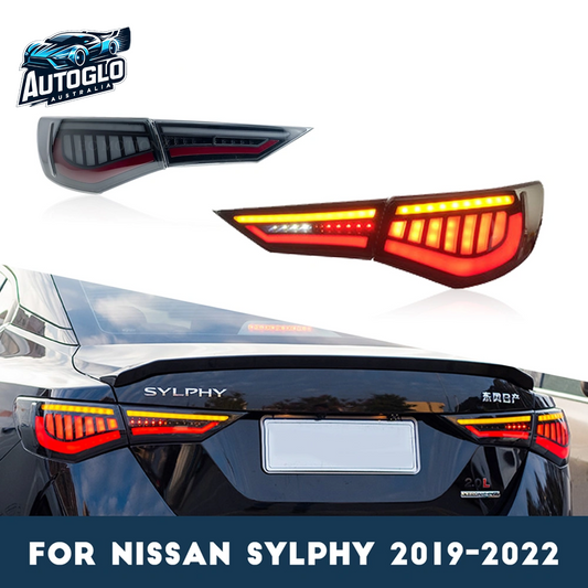 Autoglo Australia LED Tail Lights For Nissan Pulsar 2019-2022