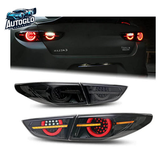 Autoglo Australia Tail Lights for Mazda 3 2019-2022