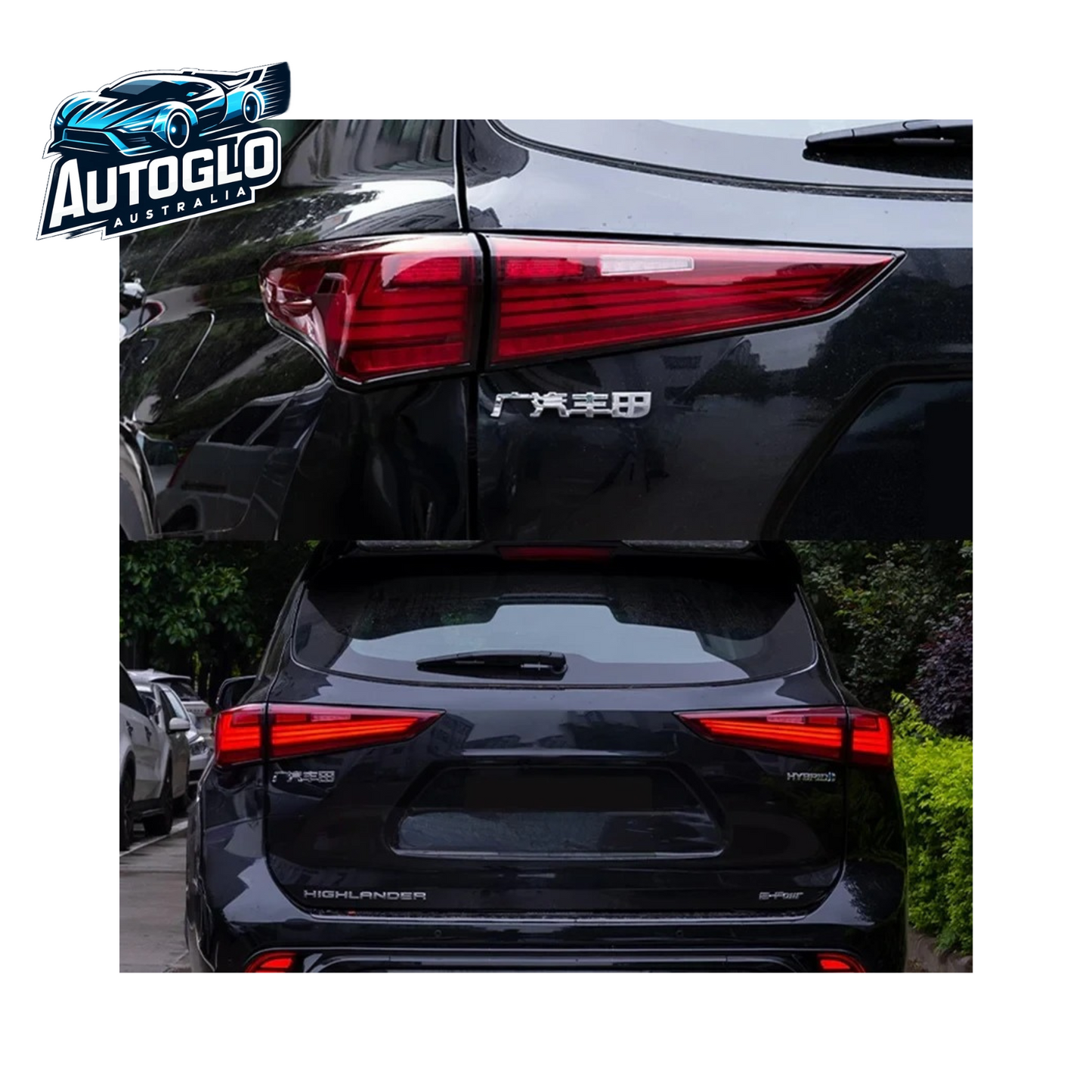 Autoglo Australia 4th Gen For Toyota Highlander 2020-2022 LED Tail Lights