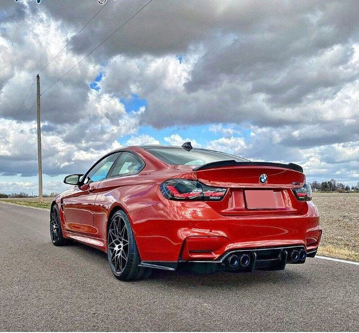 VLAND LED Tail Lights for BMW M4 F82, F83, F32, F36 (2013-2020), sleek design with red lens