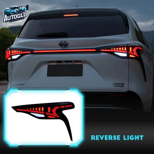 Autoglo Australia LED Tail Lights for Toyota Sienna 2021–2022