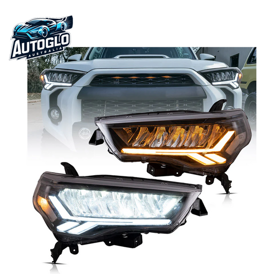 VLAND Full LED Headlights For Toyota 4Runner 2014-2020 with Dynamic DRL (Not fit for 2021)