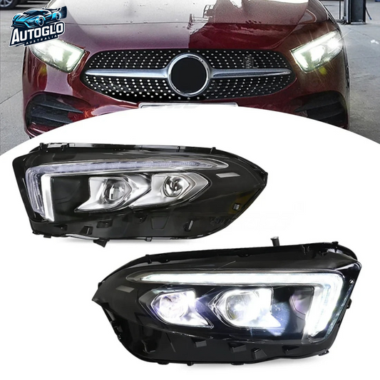 Autoglo Australia LED Headlights for 2018-2022 Mercedes A180