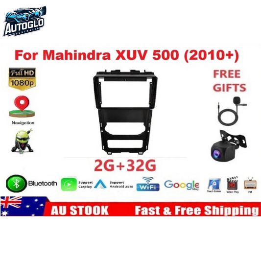 Autoglo Australia 9" CarPlay Android For MAHINDRA XUV500 (2010+) GPS BT WiFi (2GB+32GB)
