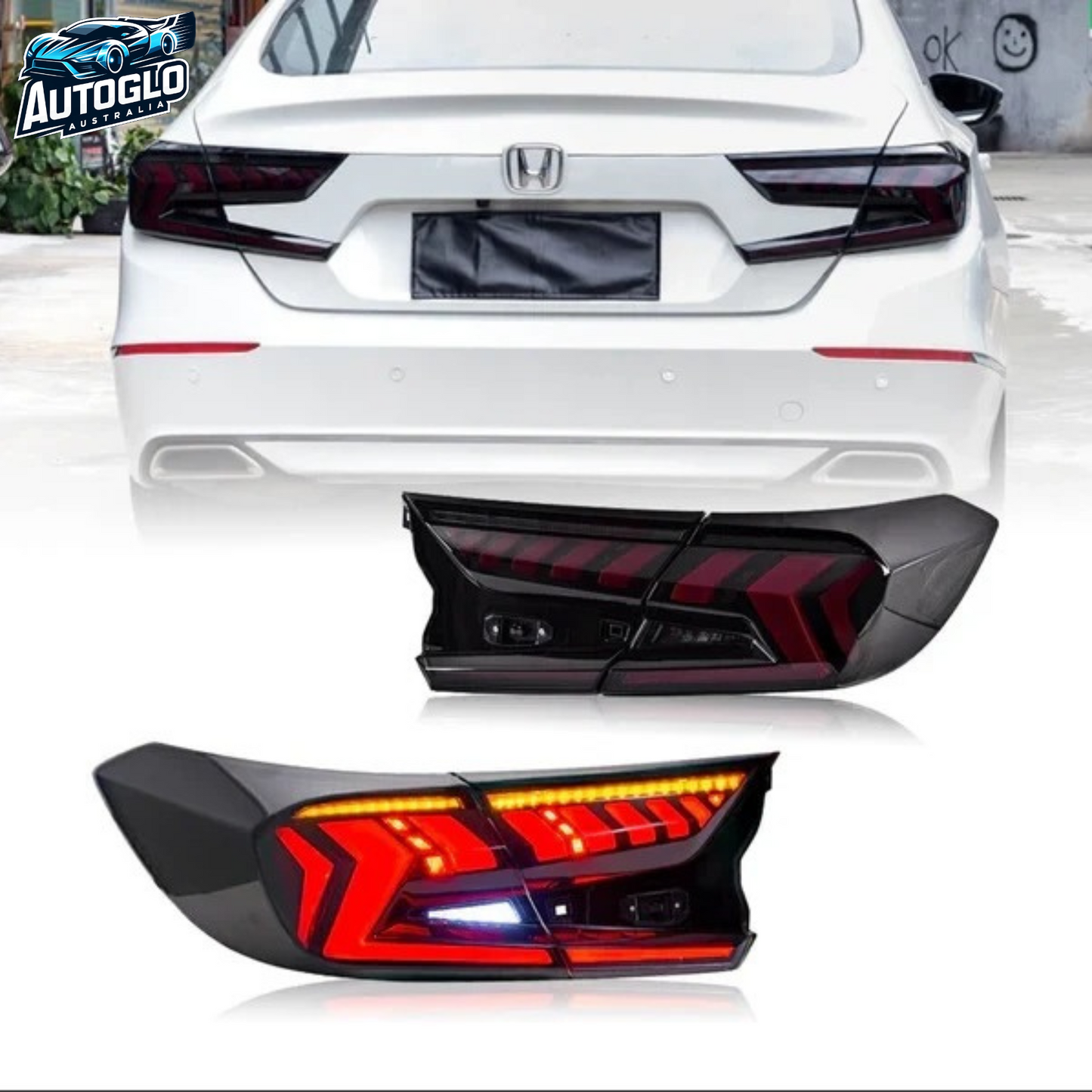 Autoglo Australia LED Taillights for Honda Accord 2018-2022