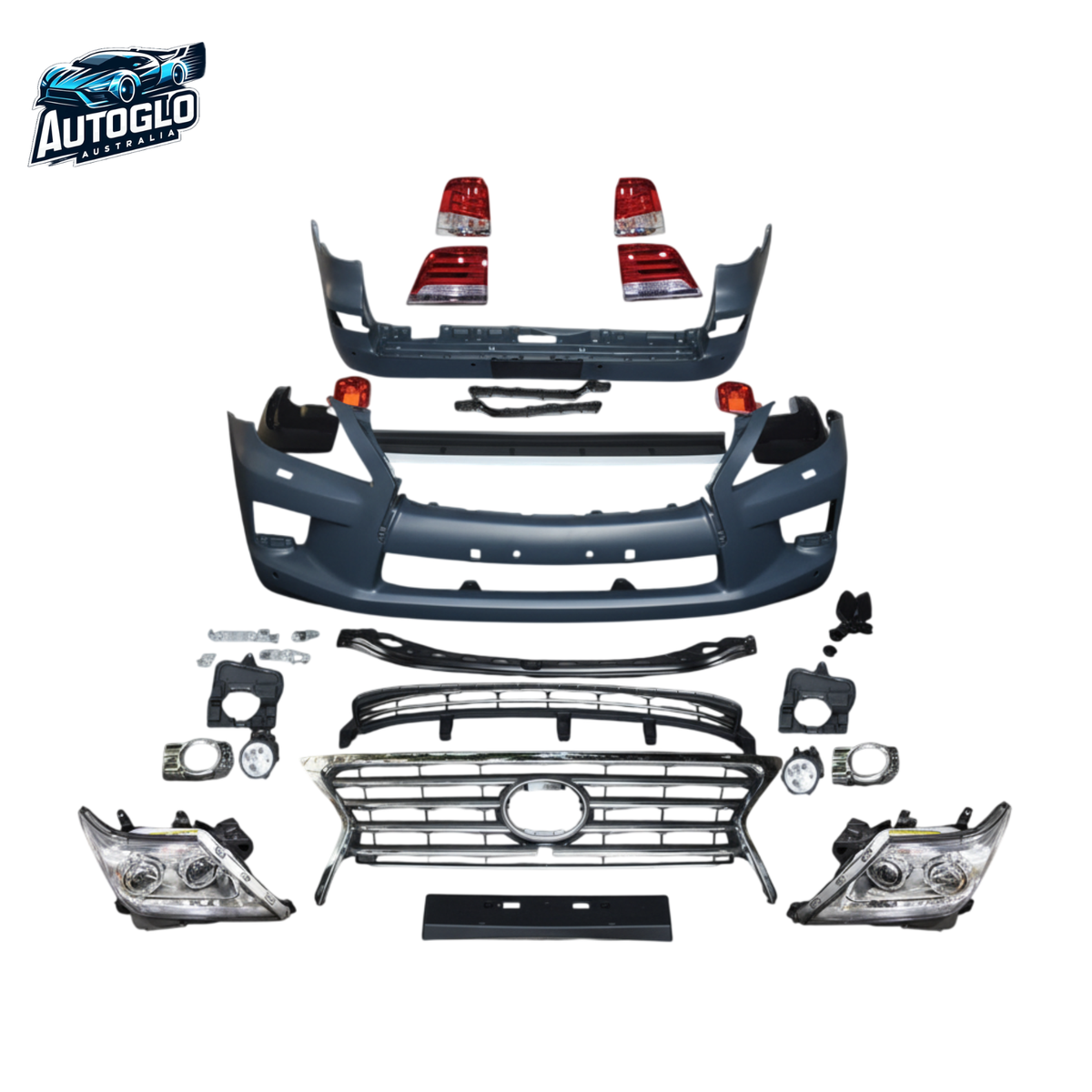 Autoglo Australia Toyota 2008–2012 LX570 to 2013 Model Upgrade Body Kit