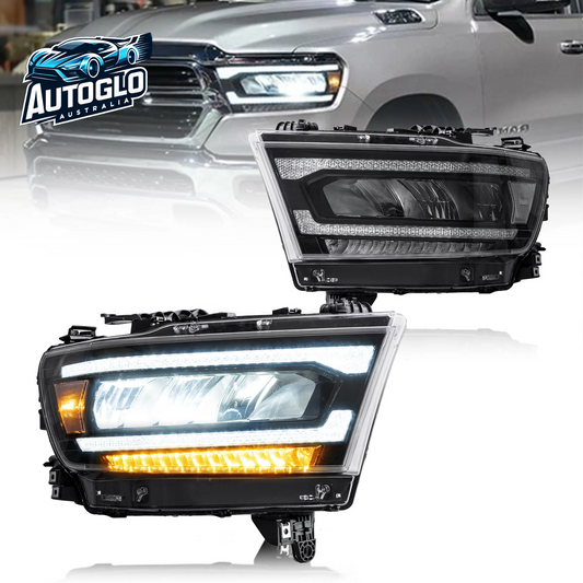 VLAND Full LED Headlights For Dodge Ram 2019-UP