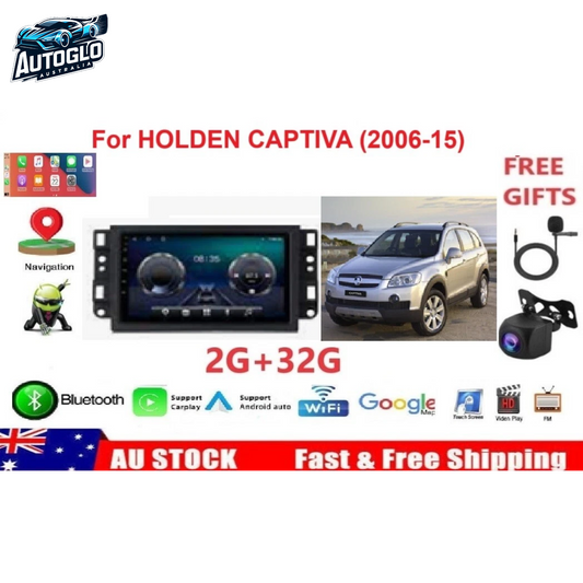 Autoglo Australia 9" Android Carplay Stereo for HOLDEN CAPTIVA 2006-15 (2GB+32G)