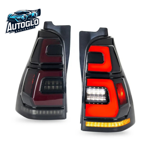 Autoglo Australia LED Tail Lights for Toyota 4Runner GEN 4 2003-2009 Start UP Animation New Brake