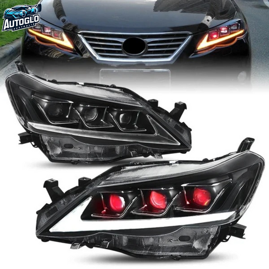Autoglo Australia LED Headlights 10-13 For Toyota Mark X /Reiz