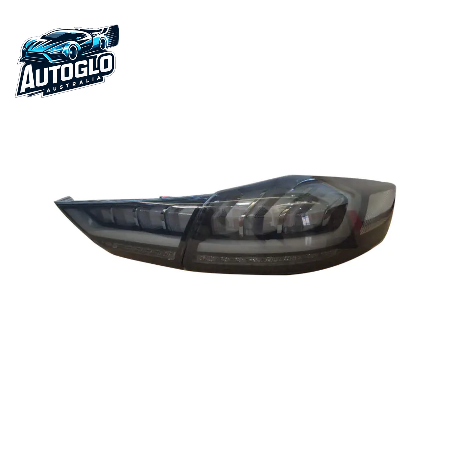 Autoglo Australia Brand New Led Smoked Taillights for 2015-2019 Hyundai Elantra
