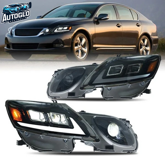 Autoglo Australia LED Headlights For Lexus Gs Gs300/350/430/460/450h 3th Gen 2006-2011