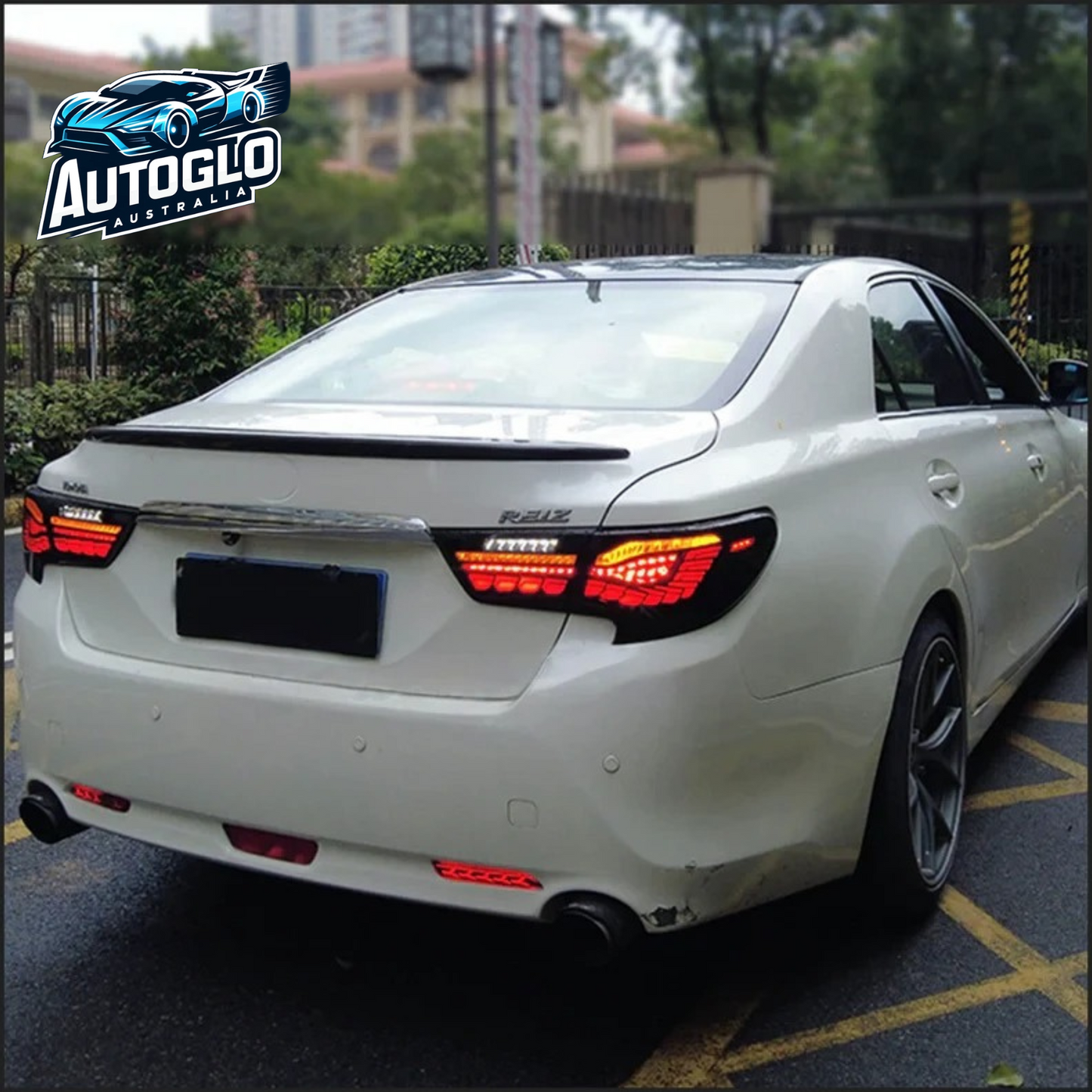 Autoglo Australia LED Taillights 13-19 For Toyota Mark X /Reiz