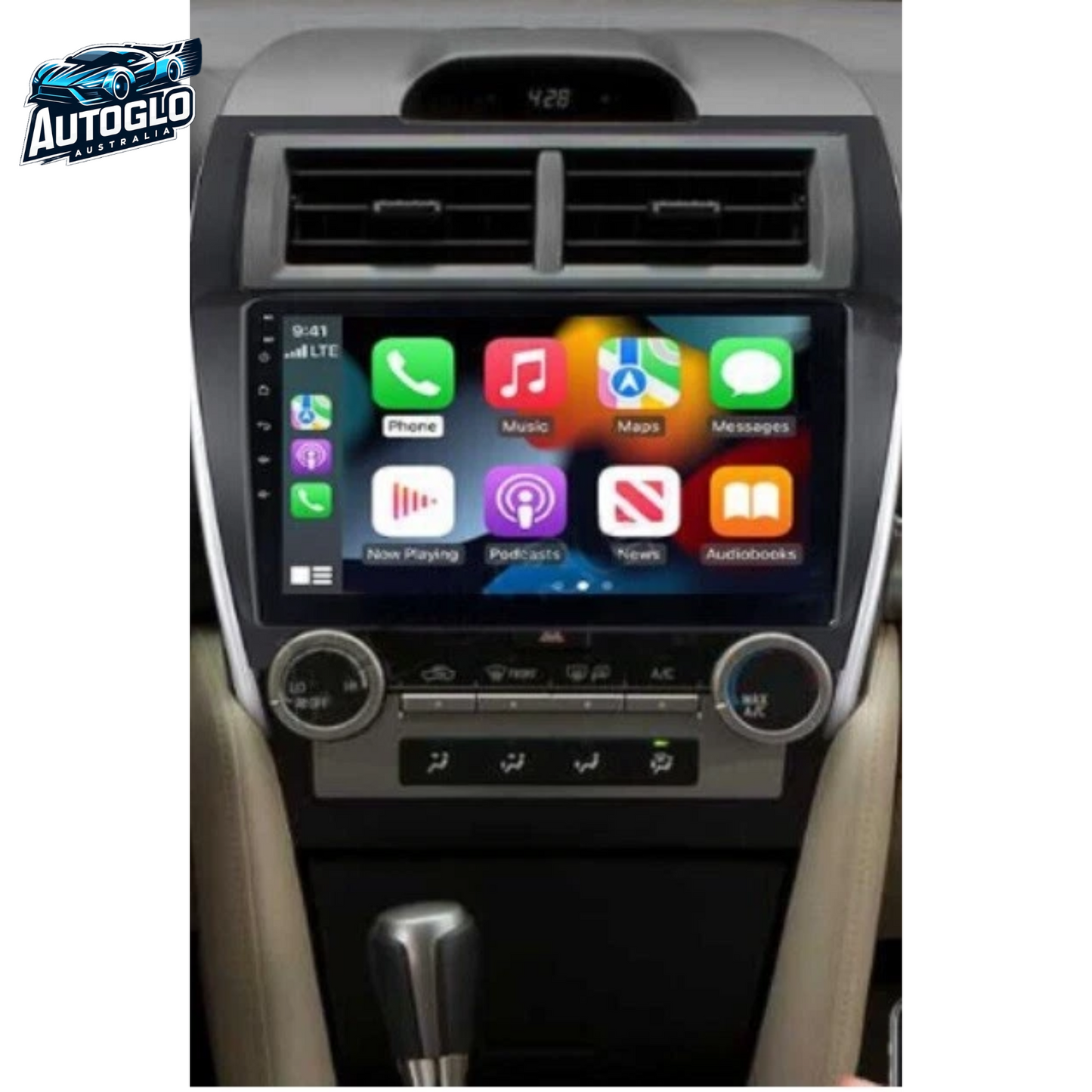 Autoglo Australia 10" CARPLAY ANDROID 2G+32G GPS BT WiFi Stereo for TOYOTA CAMRY JBL (2012-17)
