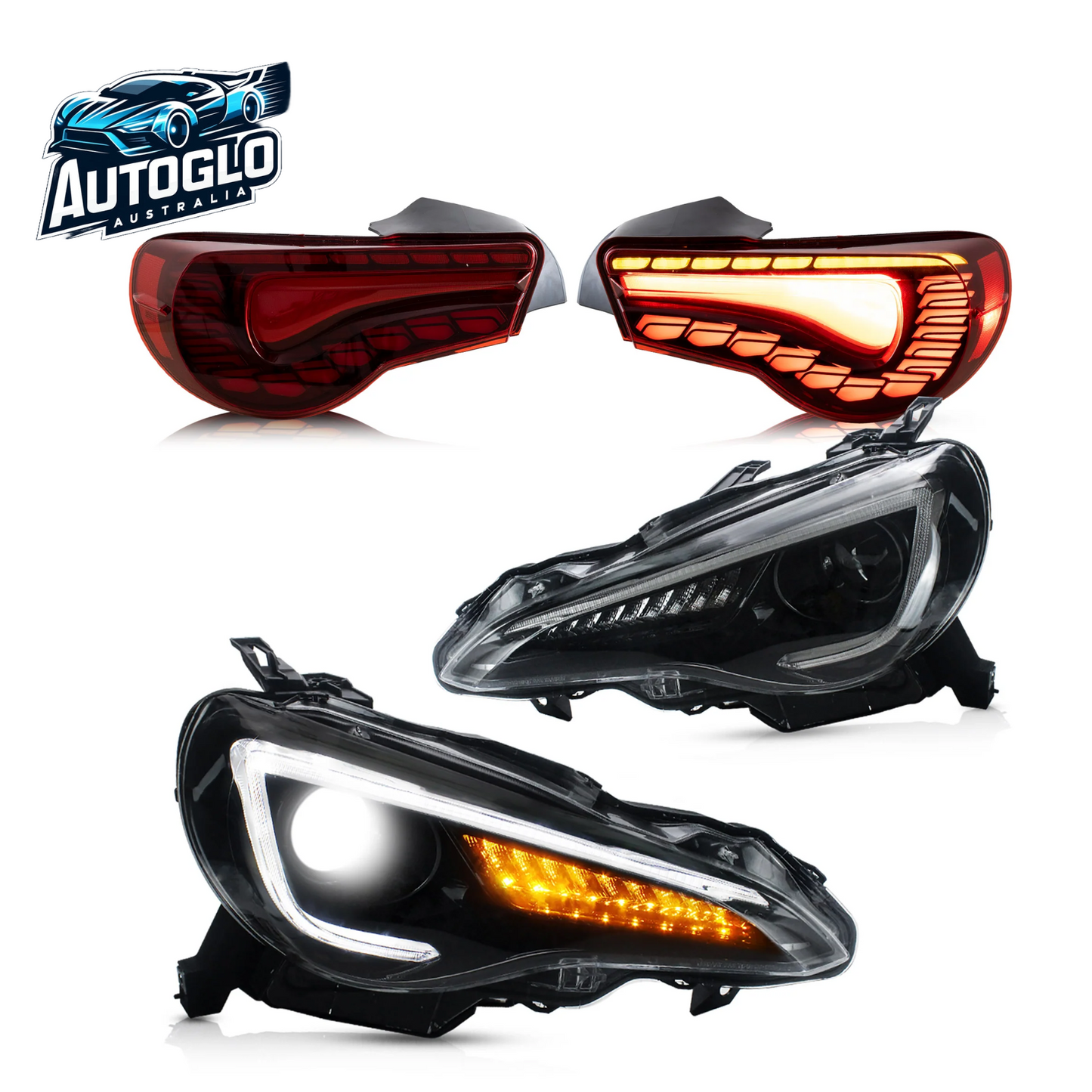 VLAND 1 Pair Headlights And Tail Lights For 2013-2021 Toyota 86 and Subaru BRZ