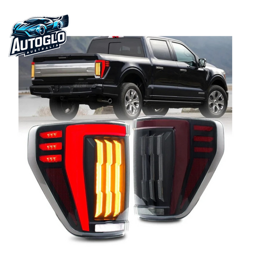Autoglo Australia LED Tail Lights for Ford F150 F-150 2021 2022 2023 Rear Lamp