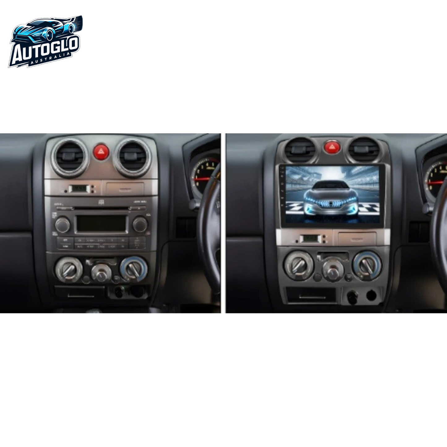 Autoglo Australia 9" (2G+32G) CARPLAY ANDROID GPS BT WiFi Stereo For ISUZU D MAX/ MU-7/ COLORADO