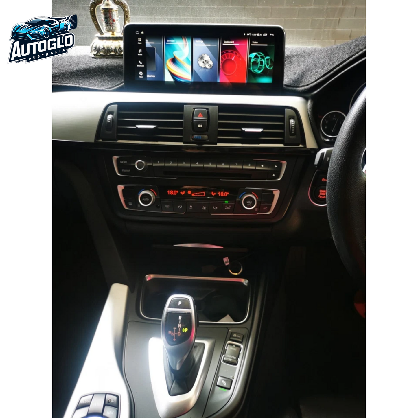 Autoglo Australia 10.25" FHD Carplay Android BT GPS 4G Auto Stereo (NBT only) for BMW 3/4 F Series