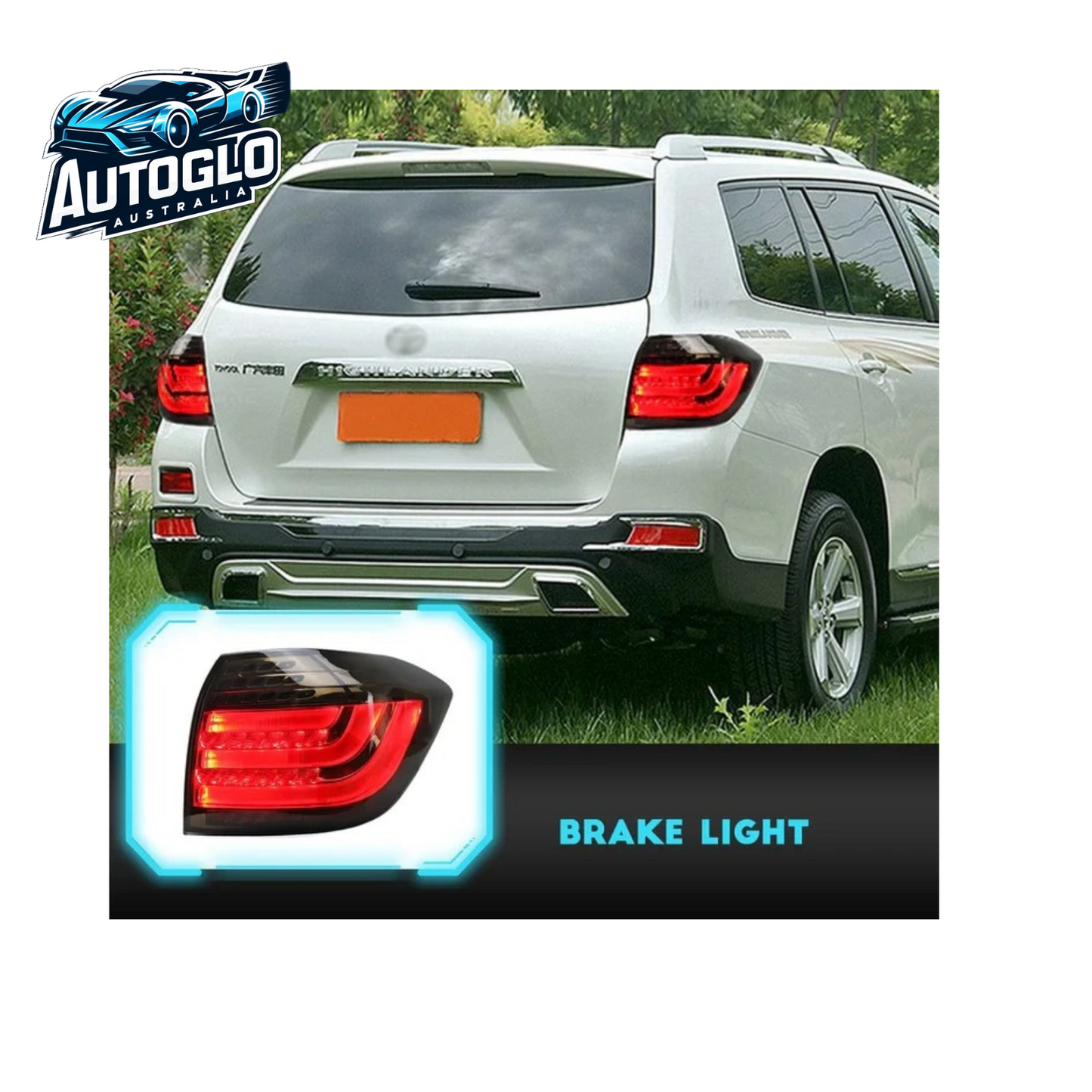 Autoglo Australia 2010-2014 Toyota Highlander TaiL lights