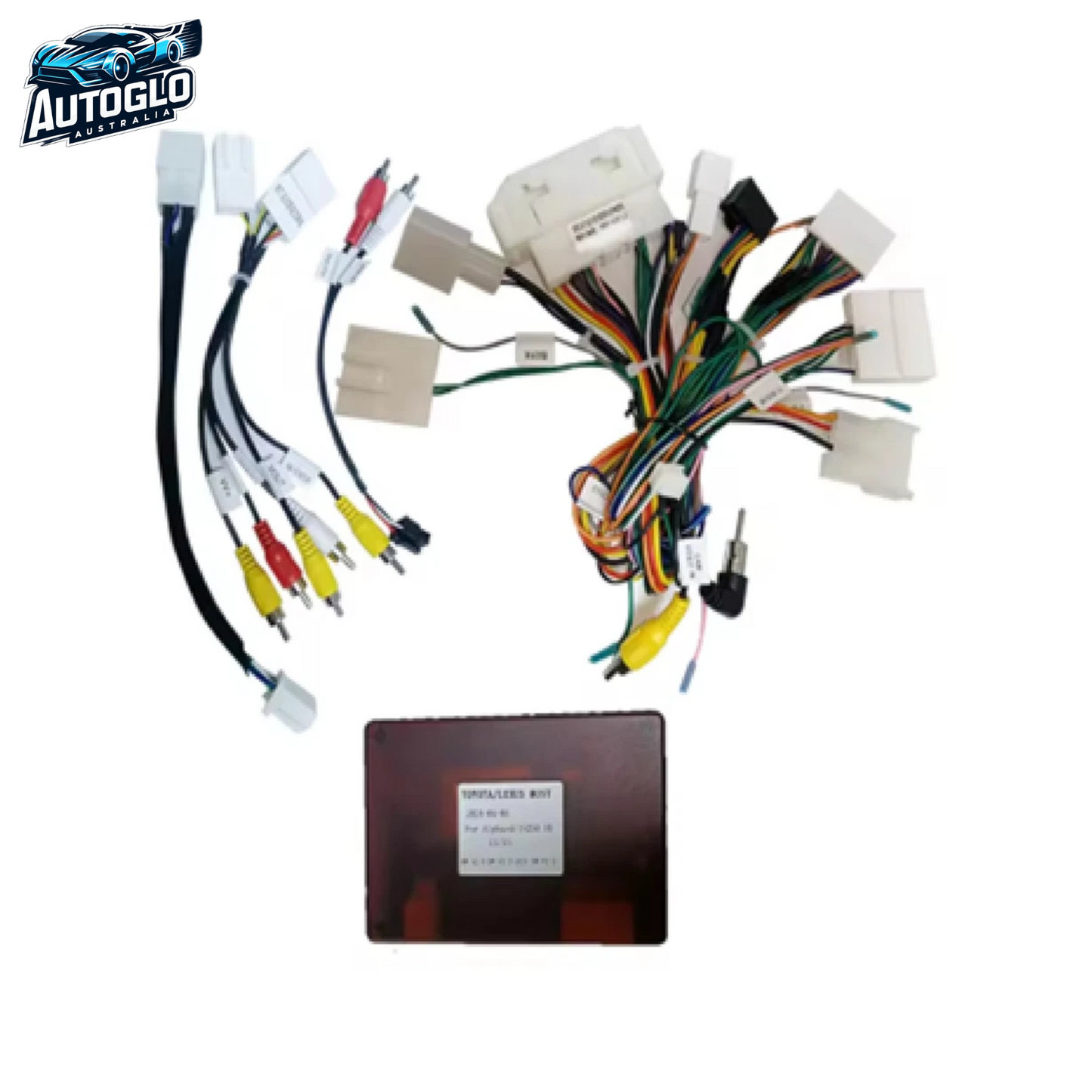 Autoglo Australia For Toyota Alphard Lexus IS250 IS300 Android Stereo Harness CANBUS Optical Fiber