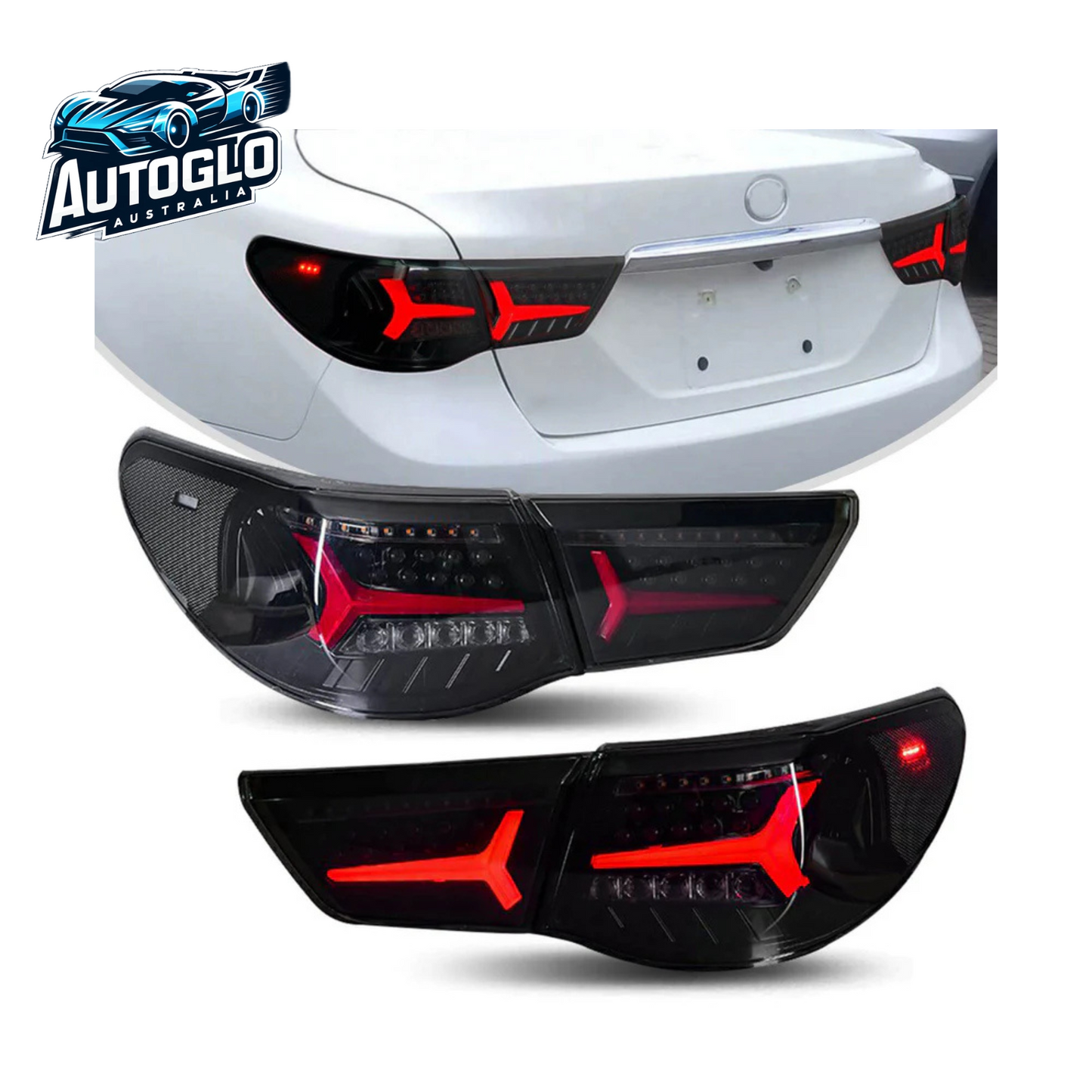 Autoglo Australia LED Taillights 09-12 For Toyota Mark X /Reiz