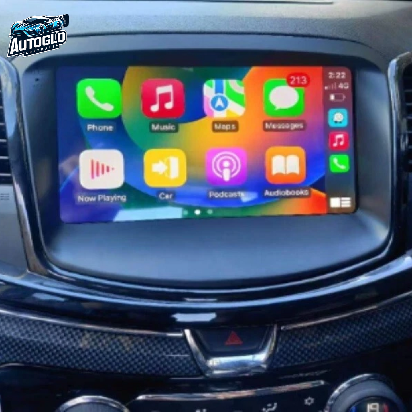 Autoglo Australia 9" (2G+32G) GPS BT WiFi CARPLAY ANDROID Stereo For Holden Comm. VF (2013-17)