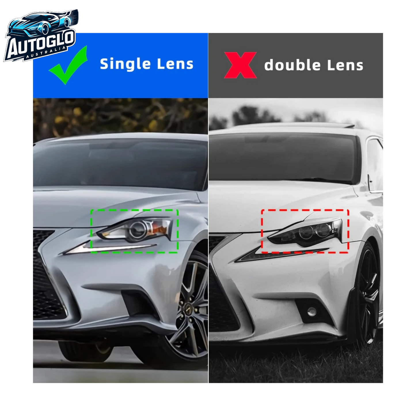 Autoglo Australia For Lexus IS250 300h 350 f 2013-2016 LED Headlights