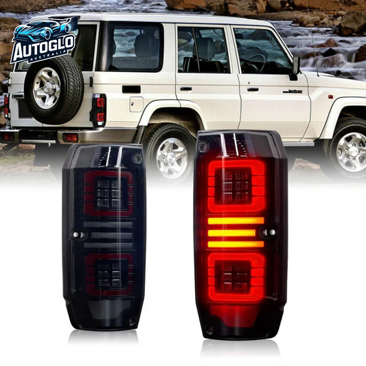 Autoglo Australia Full LED 1984-2021 Tail Lights For Toyota Land Cruiser
