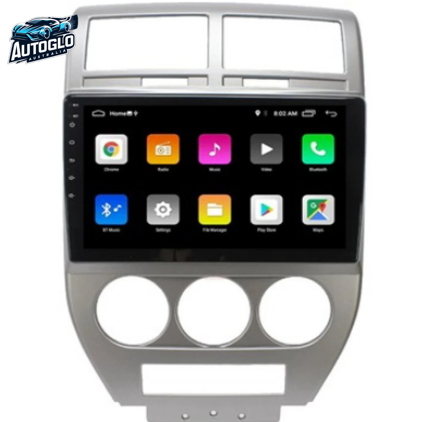 Autoglo Australia 9" Android Carplay Stereo for JEEP COMPASS PATRIOT 2006-10 (2GB+32GB)