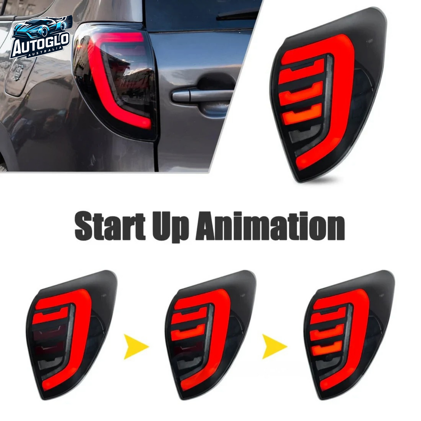 Autoglo Australia LED Tail Lights For Toyota Rav4 2006-2012