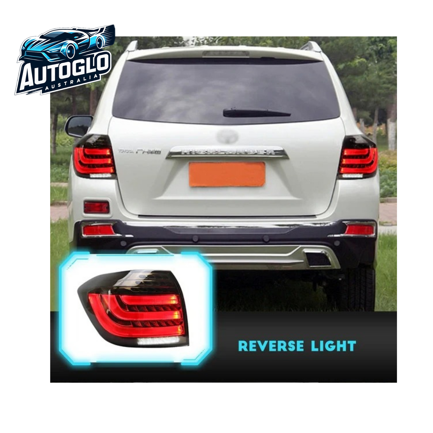 Autoglo Australia 2010-2014 Toyota Highlander TaiL lights