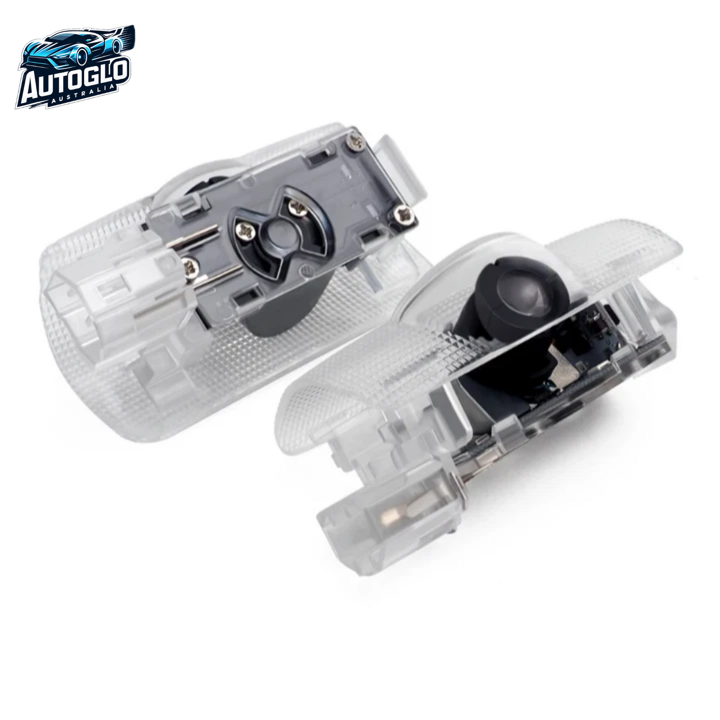 Autoglo Australia For Toyota PRADO WHITE (2010-2021) car led Door Welcome Projector Lights