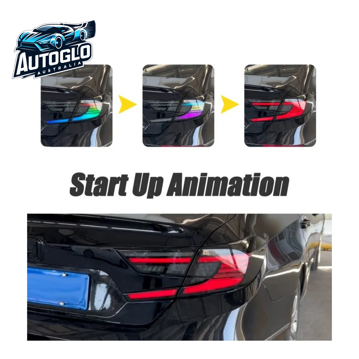 Autoglo Australia RGB LED Taillights For Honda Accord 2018-2023