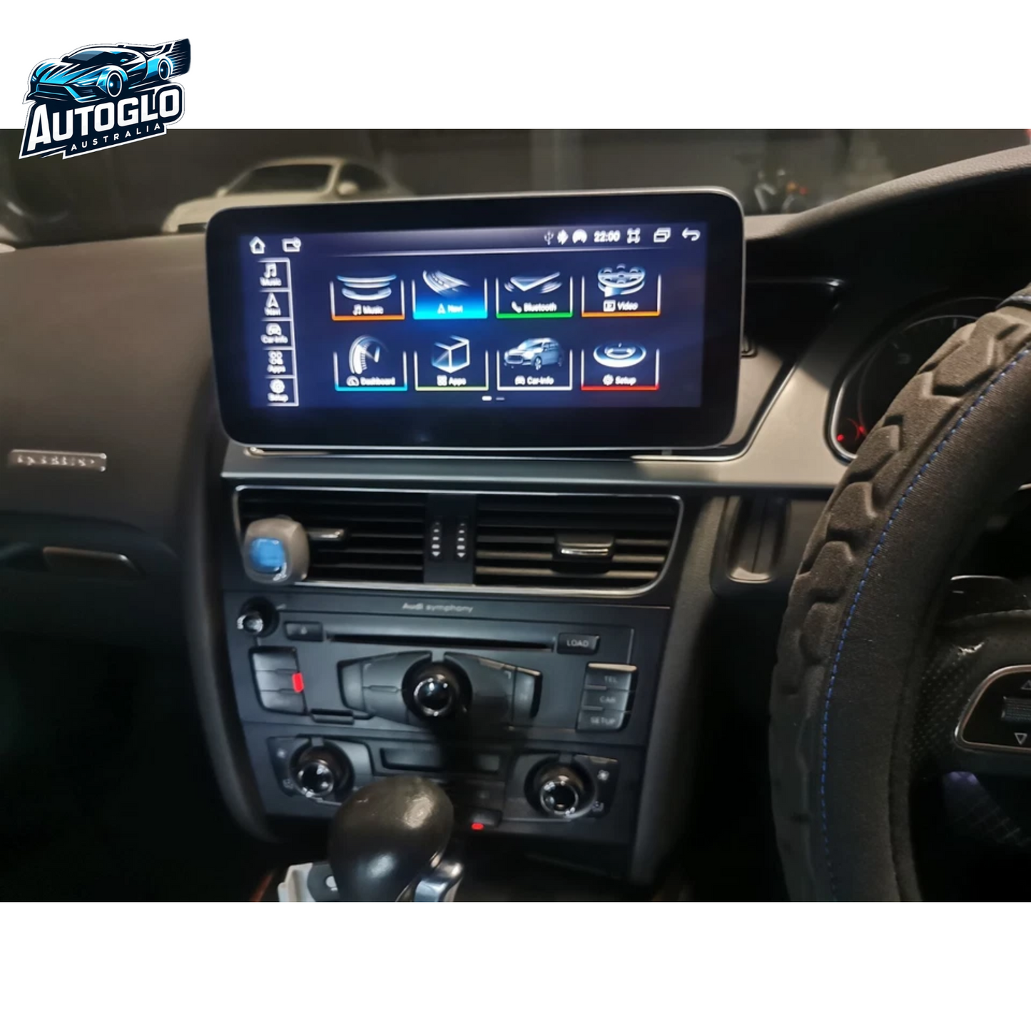 Autoglo Australia 10.25" Android Carplay Car Stereo For Audi A4 B8 A5 CONCERT MMI (2009-16)