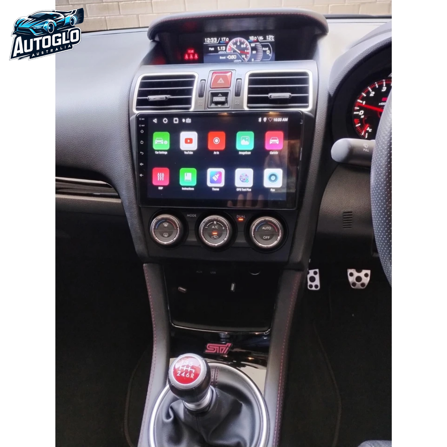 Autoglo Australia 9" (2G+32G) GPS BT WiFi CARPLAY Stereo For SUBARU FORESTER XV WRX (2013-20)